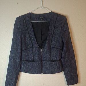 Ann Taylor Women's Blue Jacket size 4
